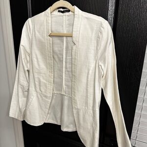 Maurice’s Elegant Cream/White Women's Blazer size medium